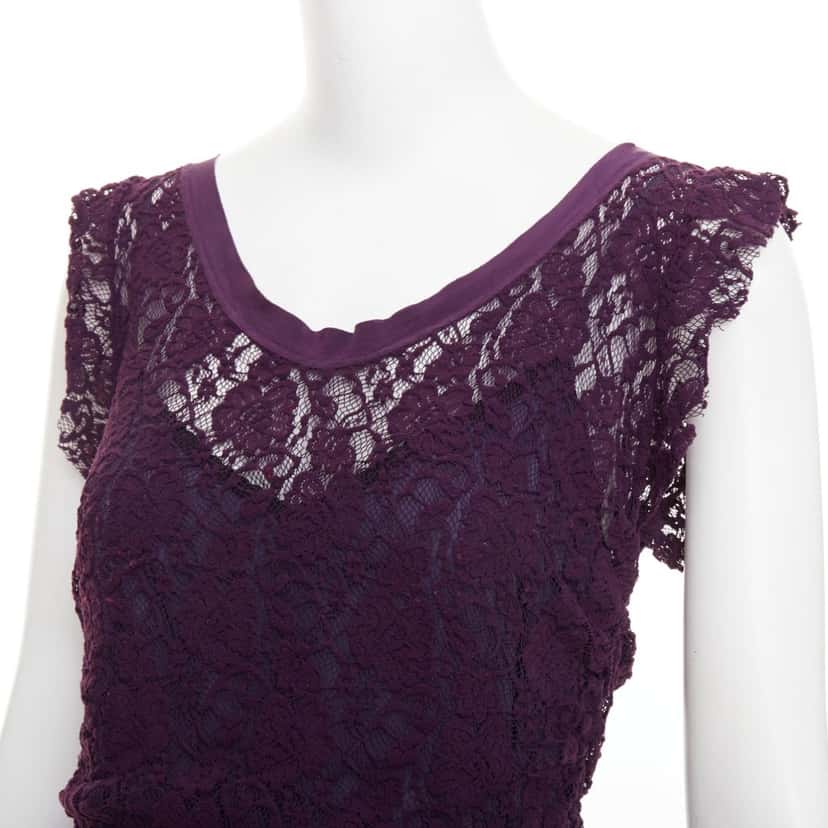 DOLCE & GABBANA Product Purple Polyester Good condition - Back View