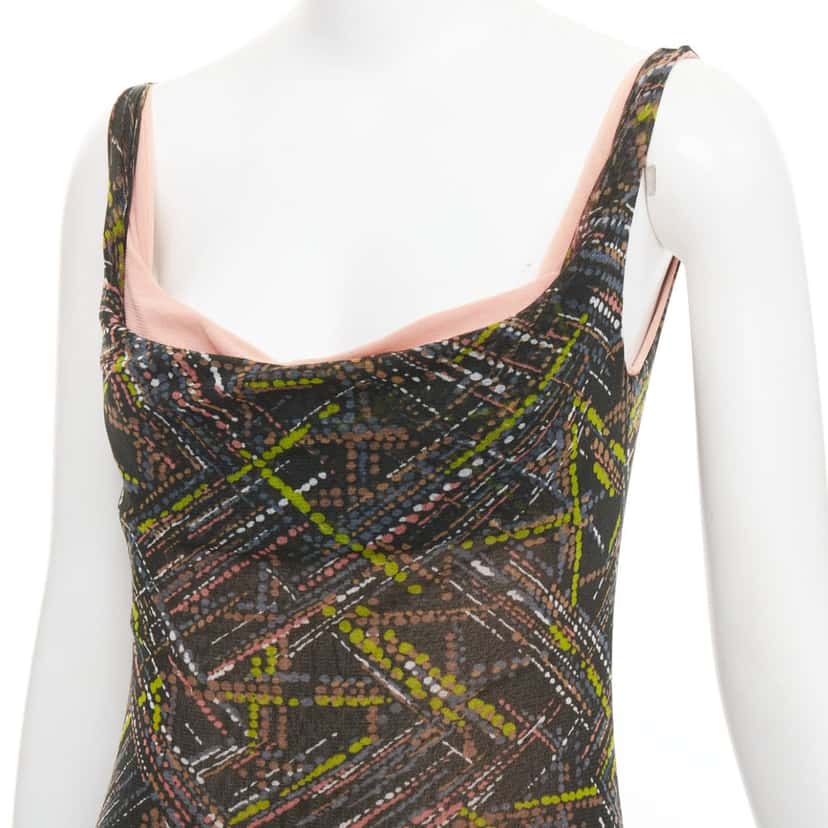 NON SIGNE / UNSIGNED Sinop Brown Polyamide Never worn, with tag - Back View