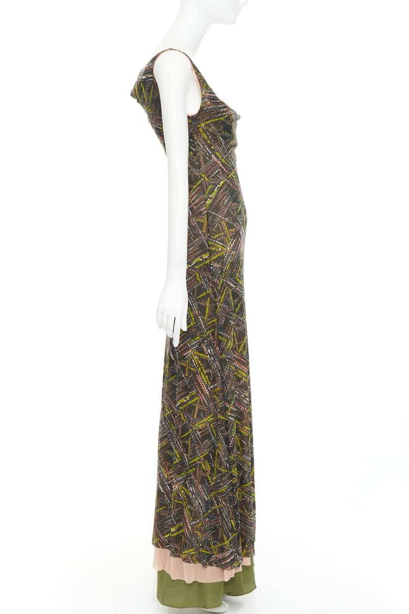 NON SIGNE / UNSIGNED Sinop Brown Polyamide Never worn, with tag - Model View