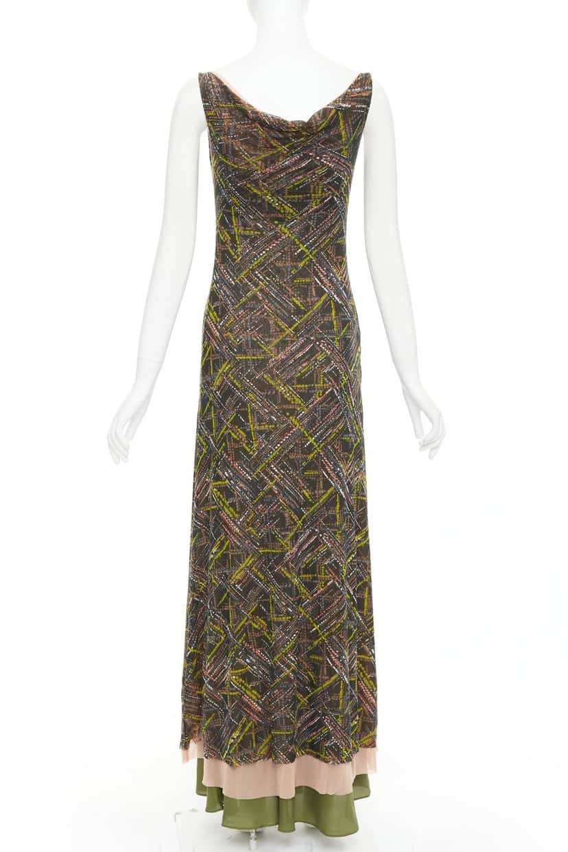 NON SIGNE / UNSIGNED Sinop Brown Polyamide Never worn, with tag - Box View