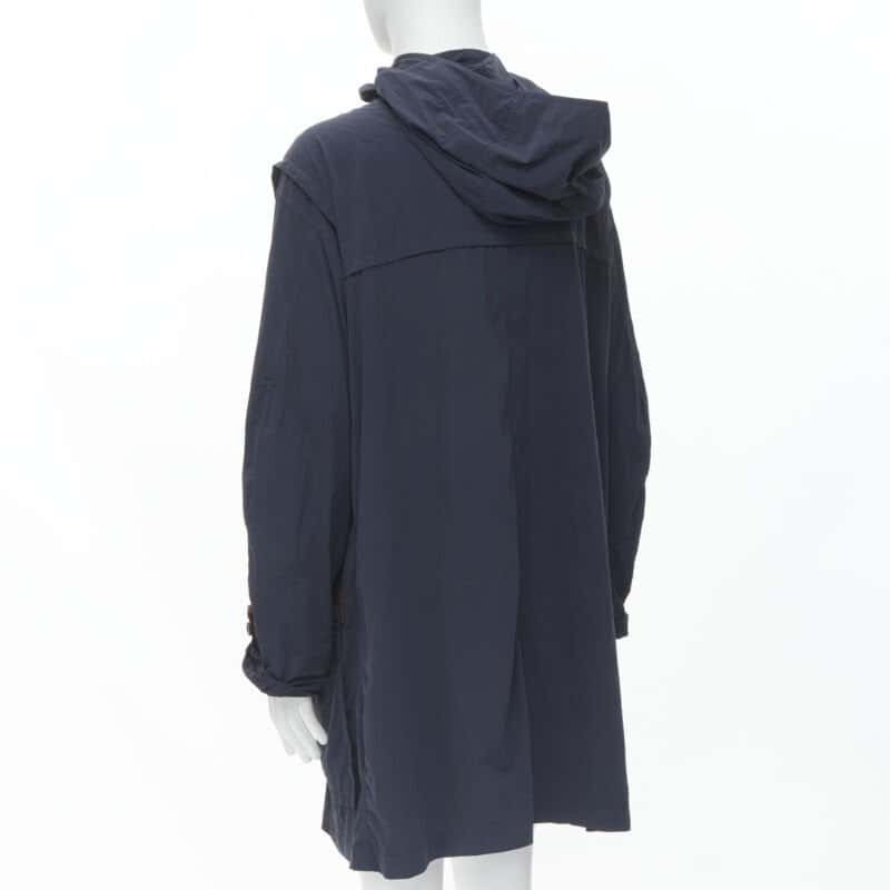 Kolor Blue Rope Toggle Anorak Navy Never worn - Box View