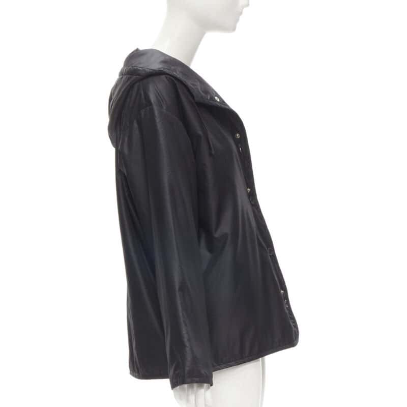 Helmut Lang Black Pocketed Armhole Jacket Black Polyester Good condition - Box View