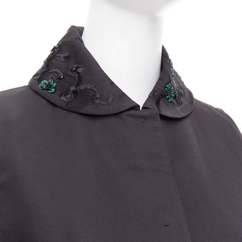 Shiatzy Chen Product Black Wool Very good condition - Back View