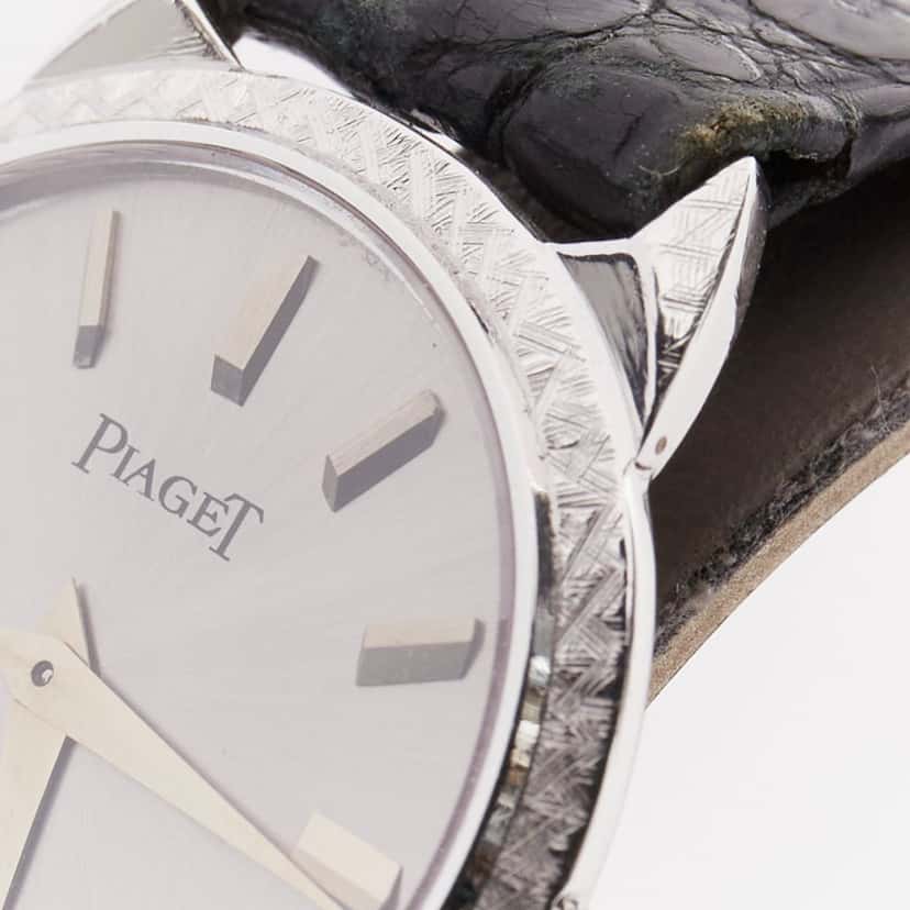 Piaget Possession Sunburst Black Leather Fair condition - Box View