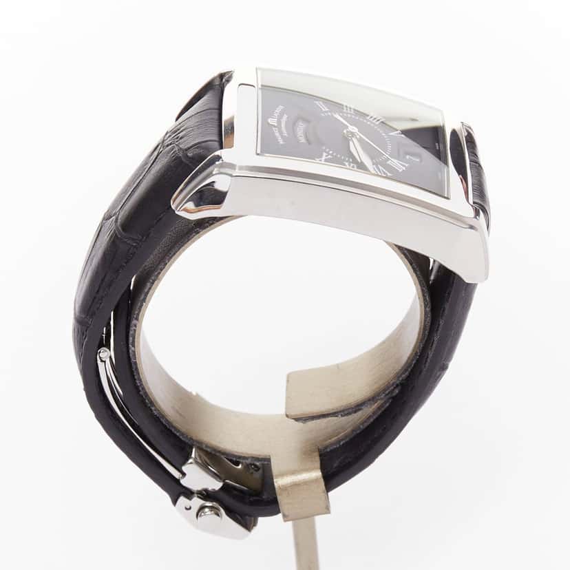 Maurice Lacroix Pontos Rectangulaire XL Black Metal Very good condition - Inside View