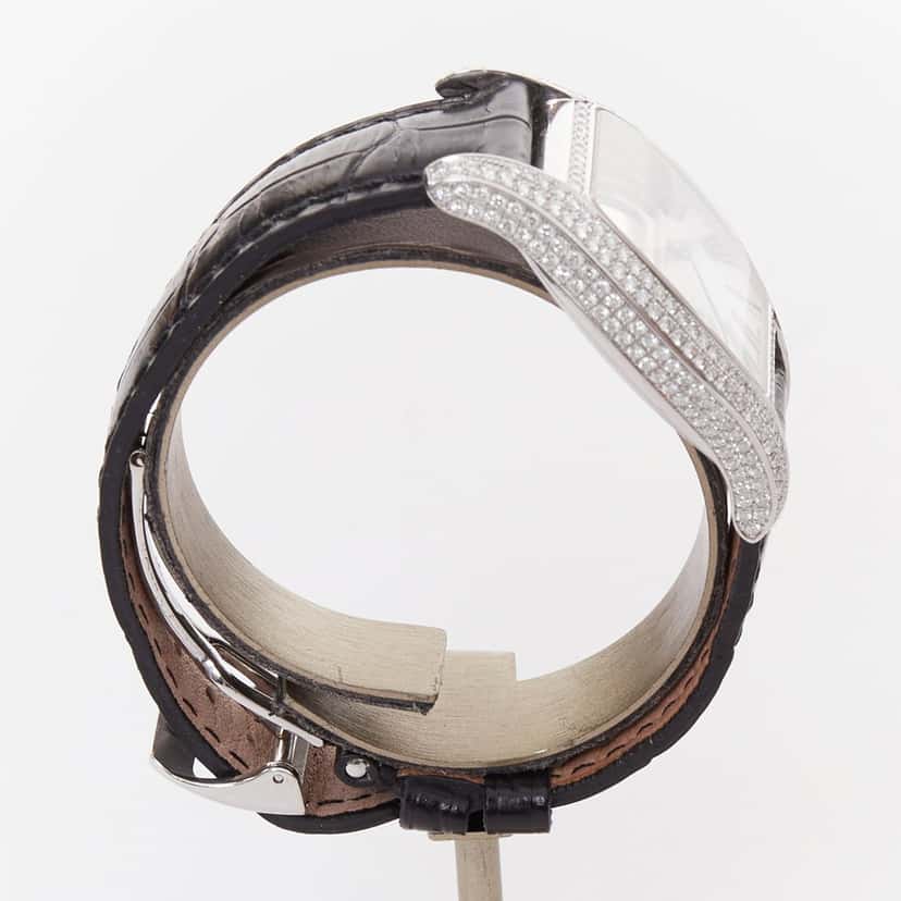 Girard Perregaux Richeville Black Leather Good condition - Inside View