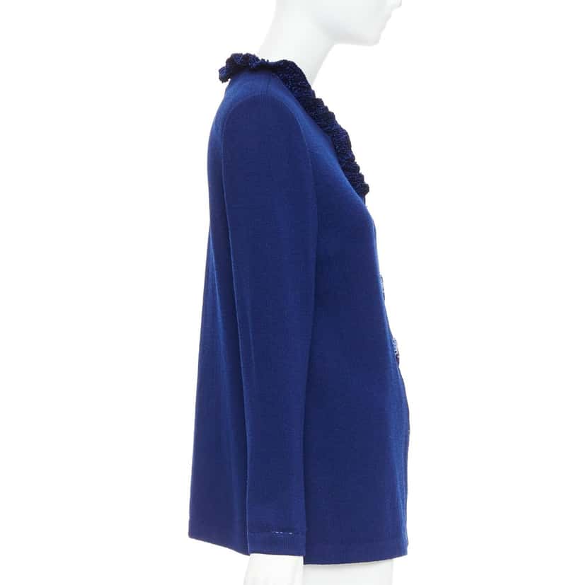 ST JOHN Product Blue Wool Fair condition - Box View