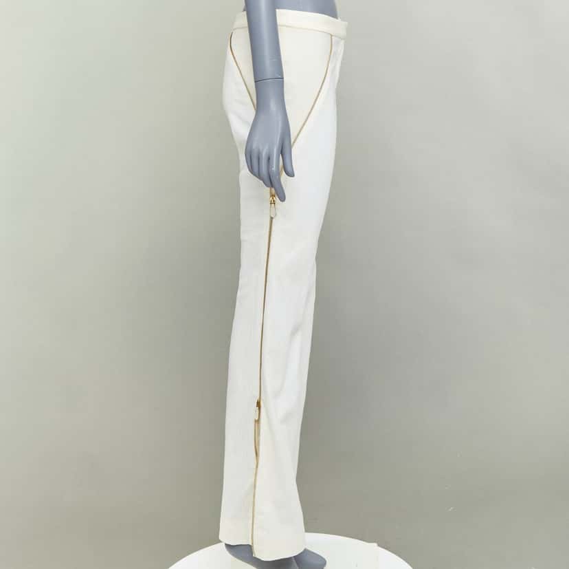 Alexander McQueen DP 680 Beige Cotton Very good condition - Model View