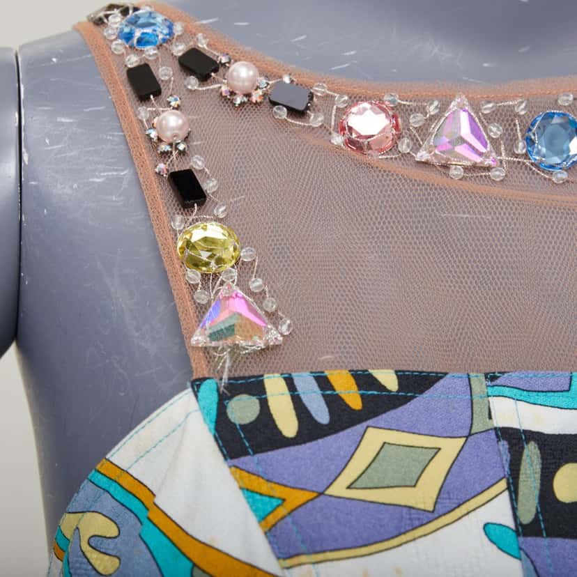 Emilio Pucci Product White Cotton Fair condition - Back View