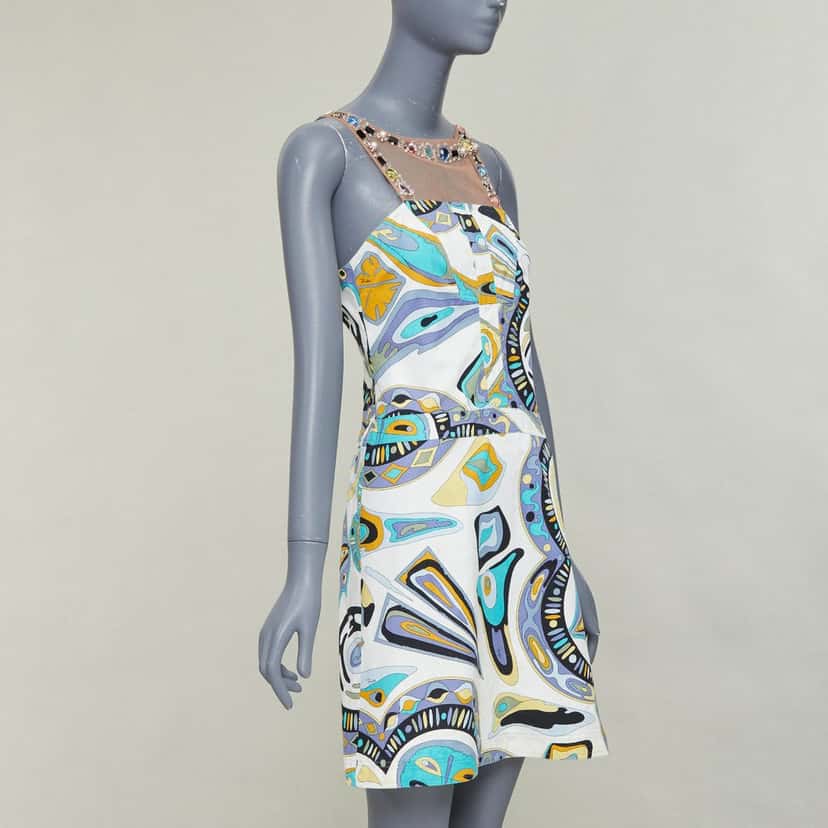 Emilio Pucci Product White Cotton Fair condition - Inside View