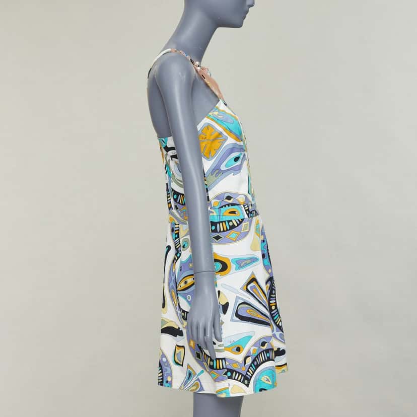 Emilio Pucci Product White Cotton Fair condition - Model View