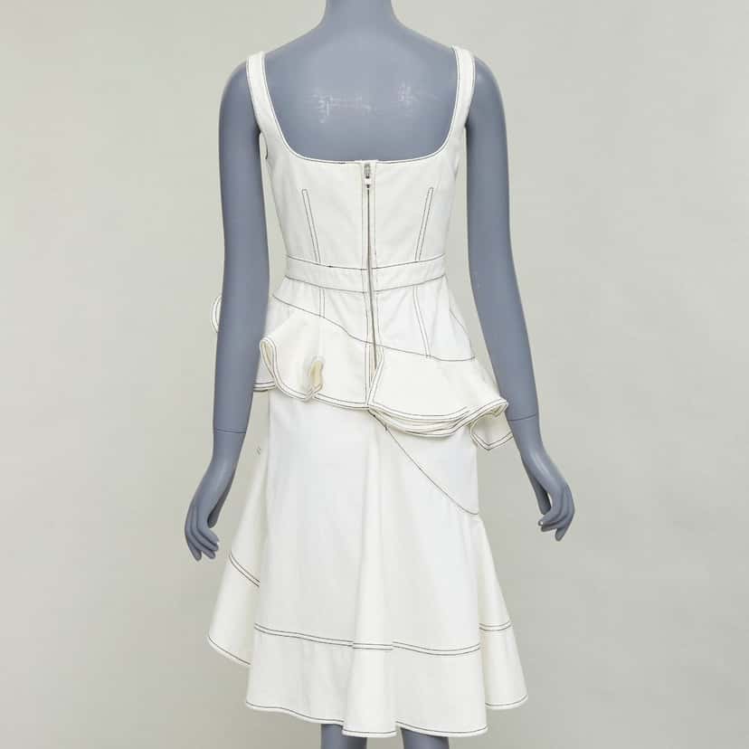 Alexander McQueen 610635QMAAU9005 Beige Cotton Fair condition - Box View