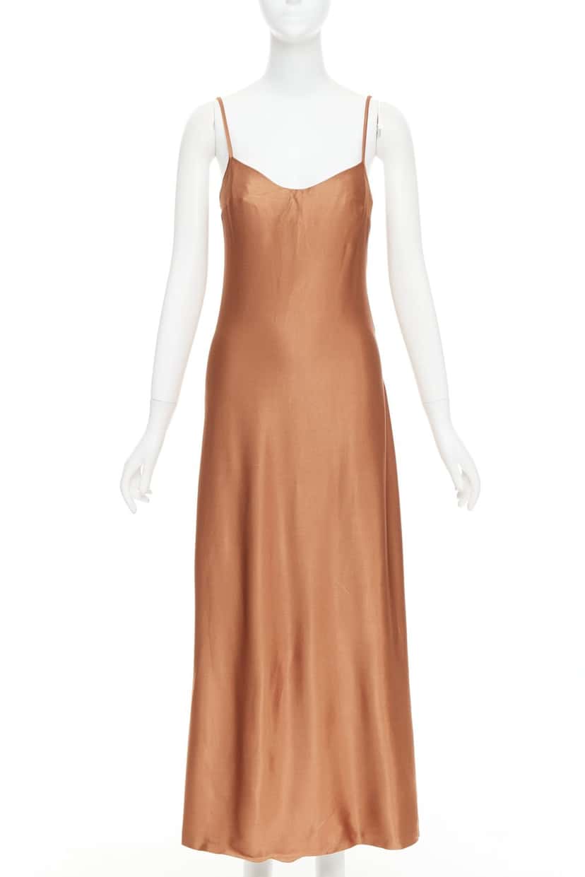 GALVAN LONDON 220SGDR0068 Sahara Bustier Brown Polyester Very good condition - Back View