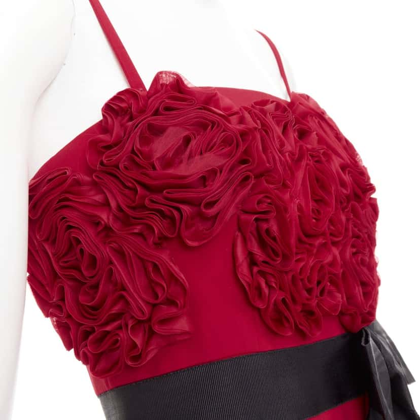 VALENTINO GARAVANI Product Red Viscose Very good condition - Back View