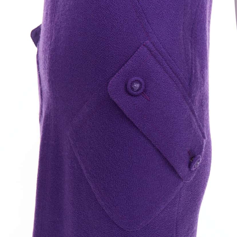 Versace Product Purple Wool Very good condition - Back View