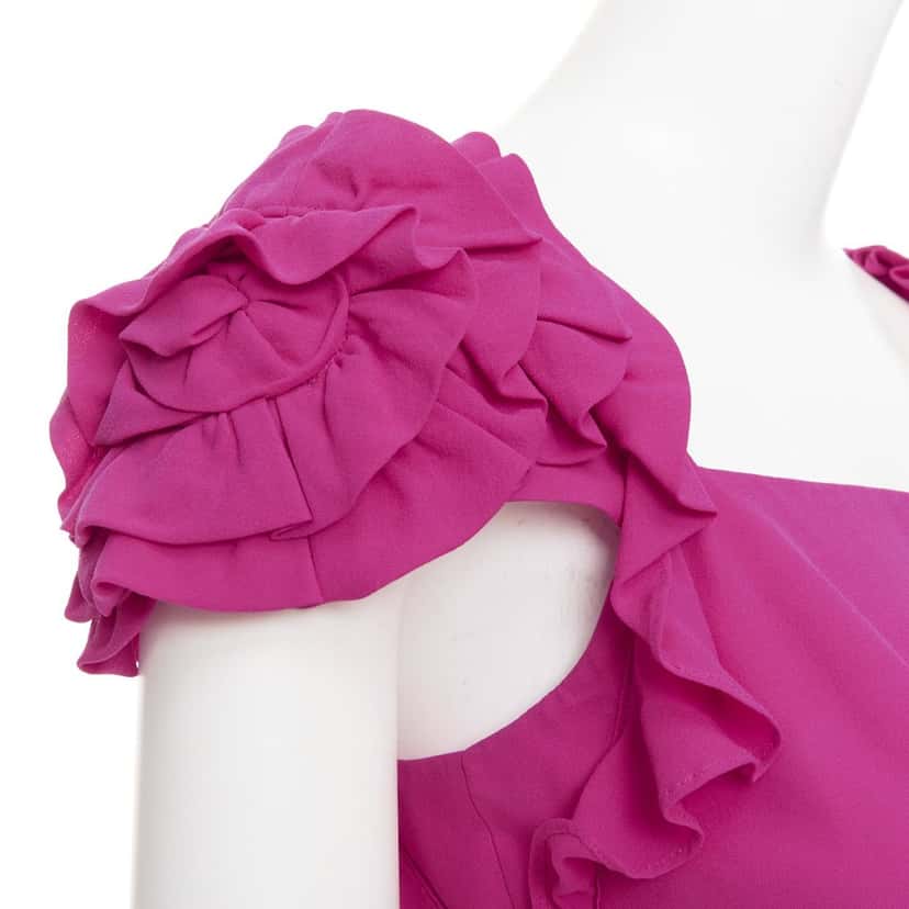 Escada Product Pink Silk Very good condition - Back View