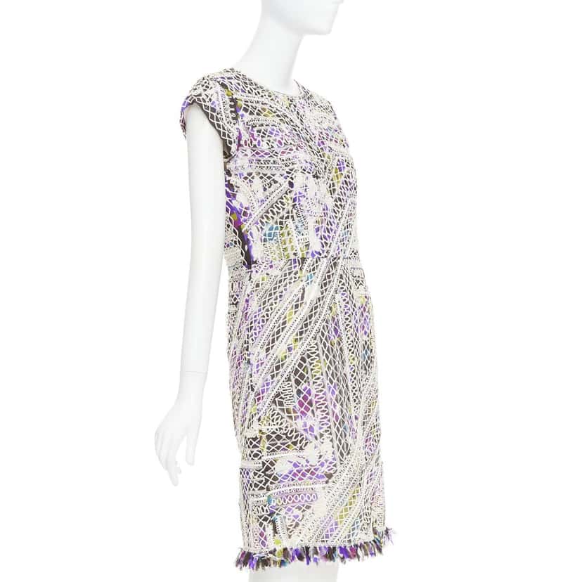 Oscar de la Renta Product White Silk Very good condition - Inside View