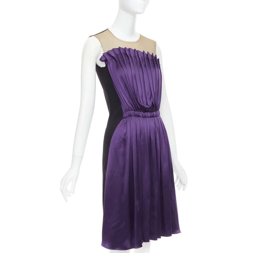 Lanvin Product Purple Silk Very good condition - Inside View