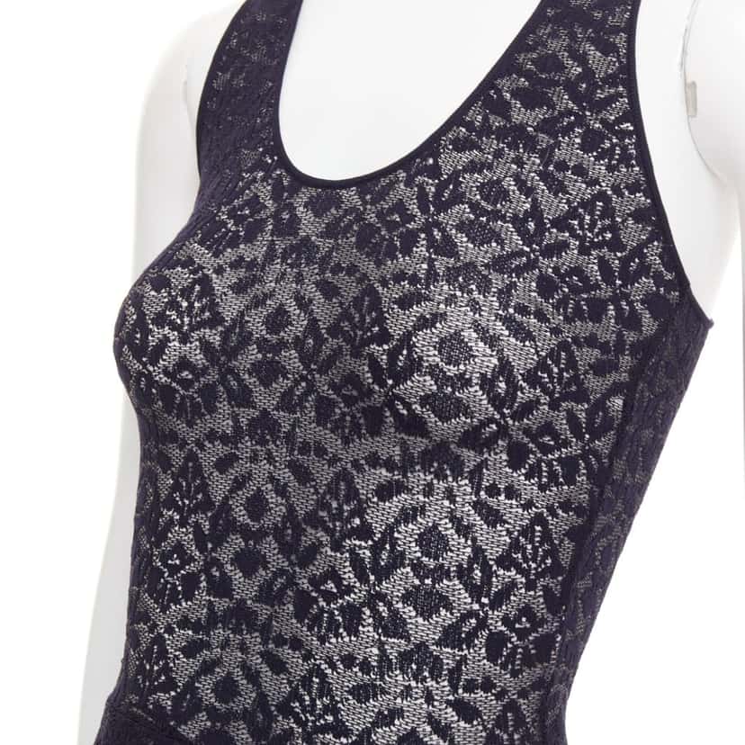 Stella McCartney Product Navy Polyester Fair condition - Back View