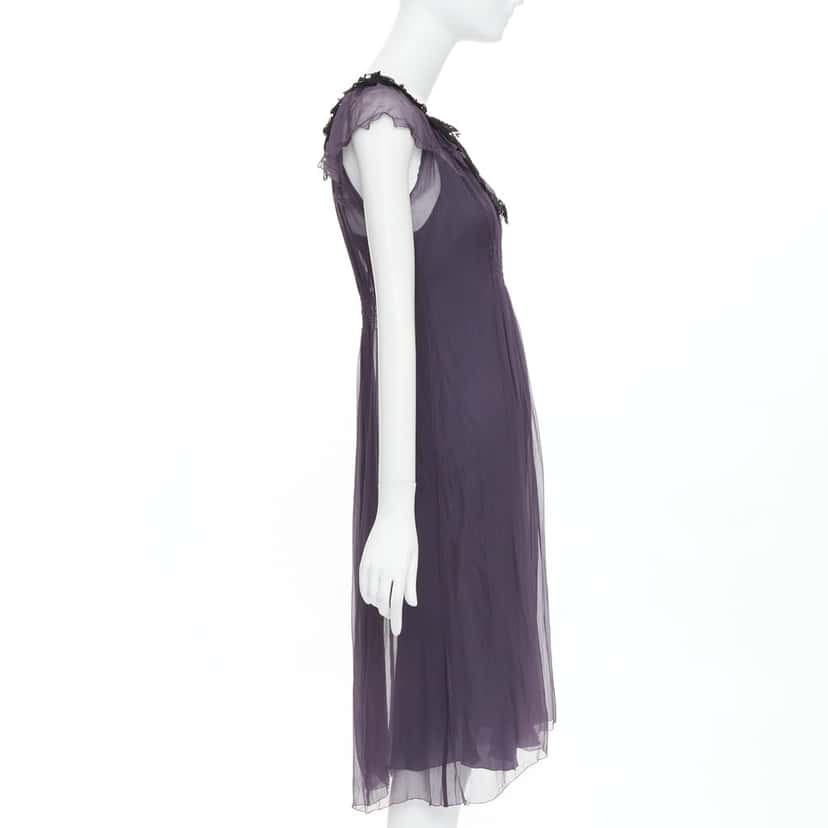 Lanvin Product Purple Silk Very good condition - Model View