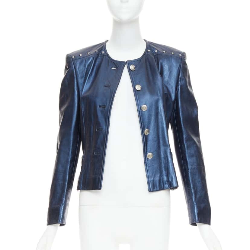 Escada T LAU 500 Blue Leather Very good condition - Inside View