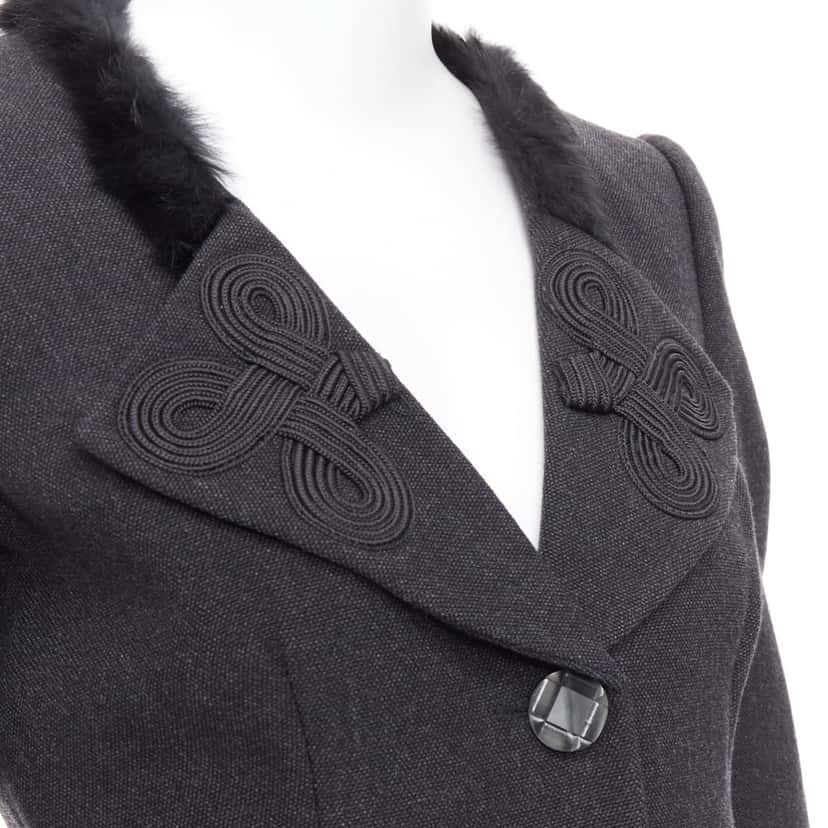 Emporio Armani Product Grey Wool Very good condition - Back View