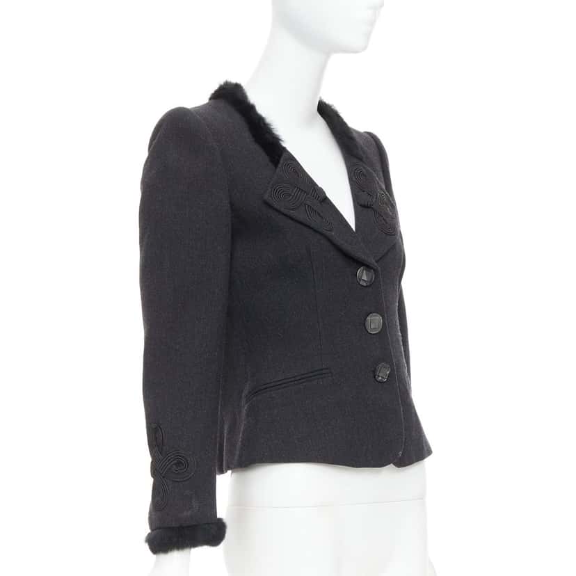 Emporio Armani Product Grey Wool Very good condition - Model View