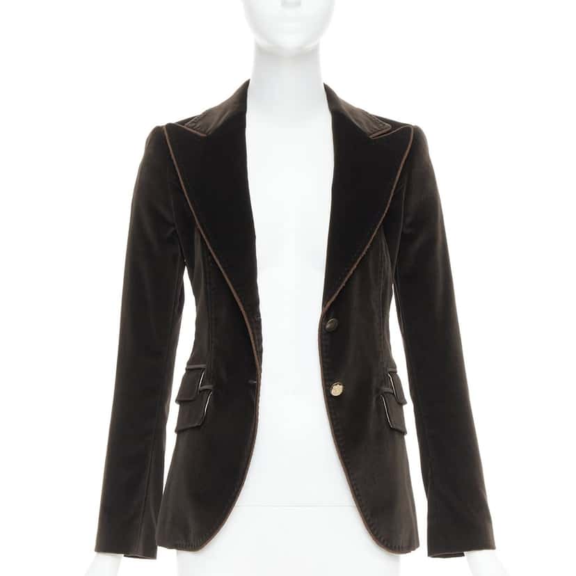 DOLCE & GABBANA Product Brown Velvet Very good condition - Inside View