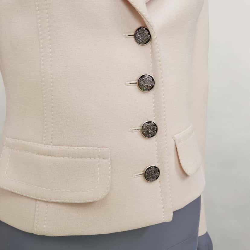 DOLCE & GABBANA Product Beige Wool Very good condition - Back View