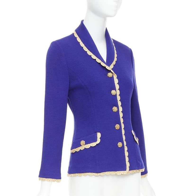 ST JOHN Product Blue Polyester Very good condition - Model View