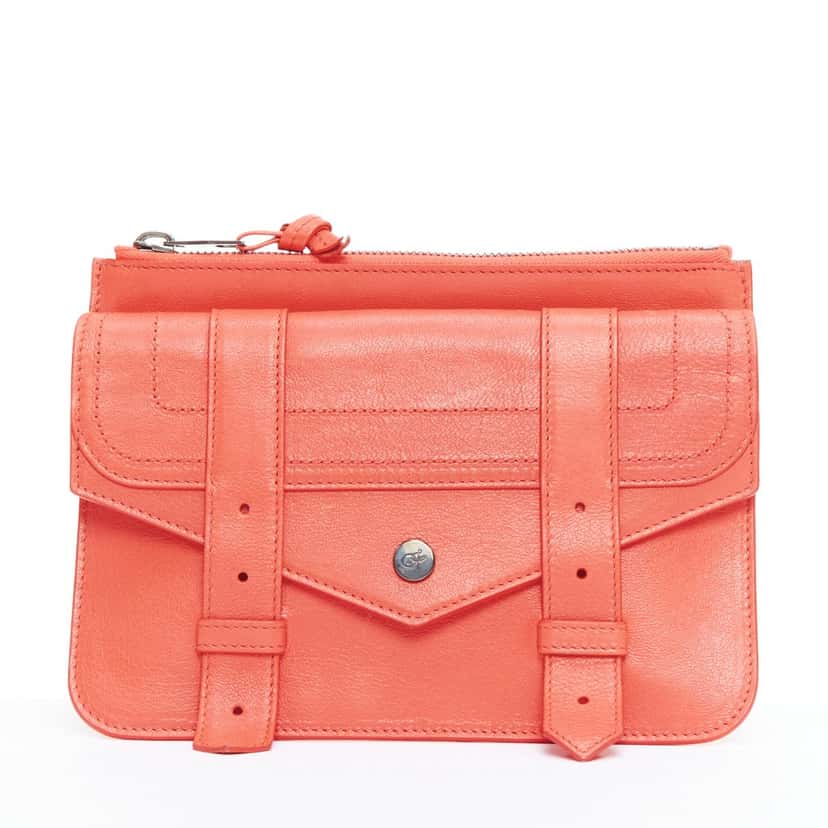 Proenza Schouler PS1 Red Leather Very good condition - Front View