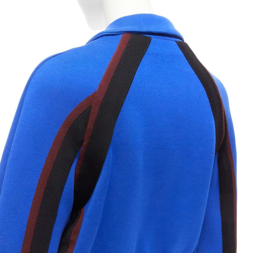 Marni Electric Blue Bomber Jacket Blue Cotton Very good condition - Back View