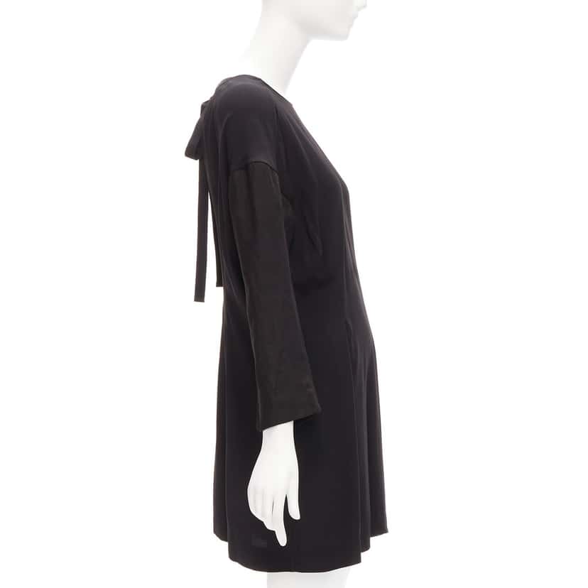 Marni Contrast Cutout Dress Black Viscose Never worn - Inside View