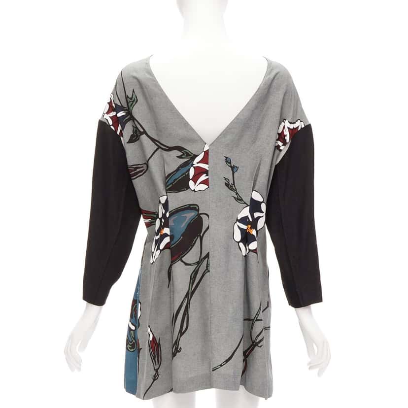 Marni Floral Dropped Dress MultiColor Viscose Never worn - Box View