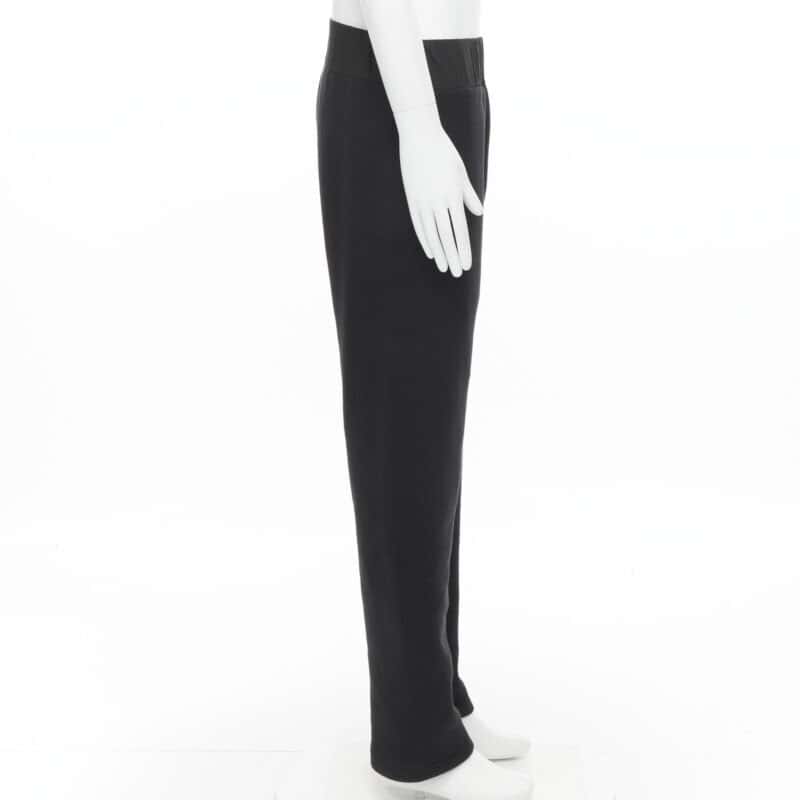 Bottega Veneta Classic Tapered Pants Black Cotton Very good condition - Model View