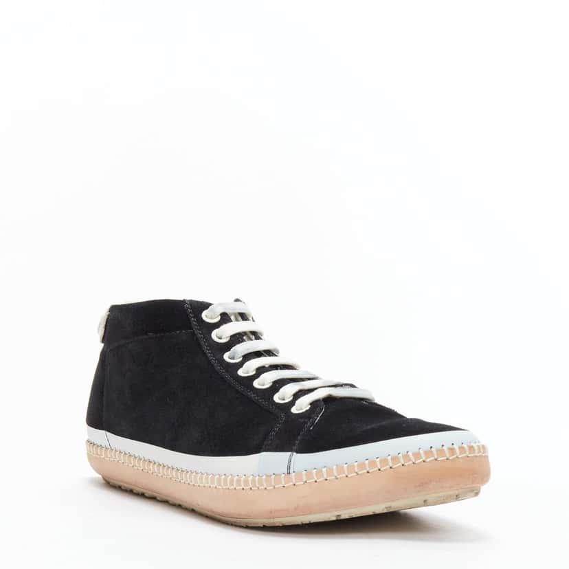 Bottega Veneta Spritz Black Suede Fair condition - Back View