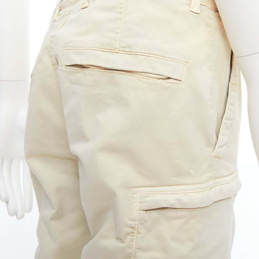 Stone Island Logo Patch Shorts Anthracite Cotton Very good condition - Back View