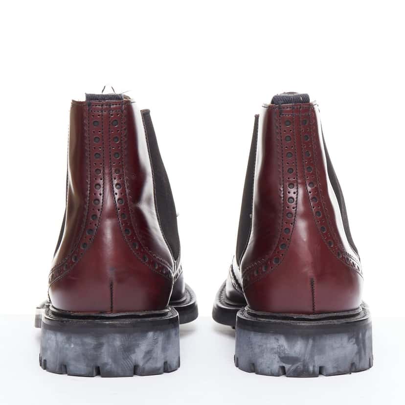 Church's Ketsby Burgundy Leather Fair condition - Box View