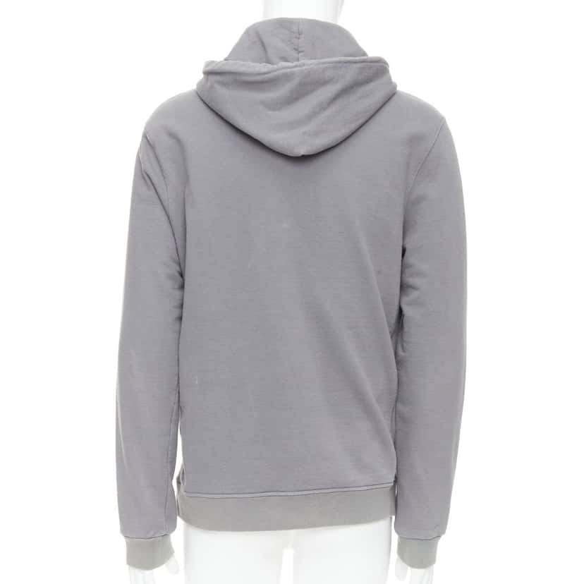 Prada Sports Logo Hoodie Grey Cotton Fair condition - Box View