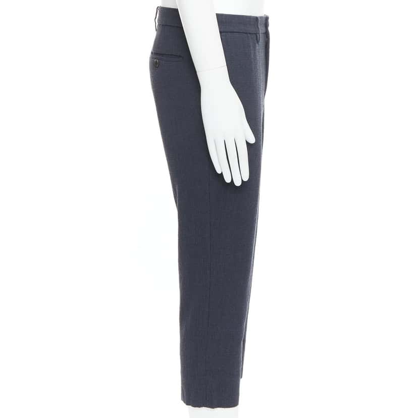 Issey Miyake Contrast Joggers Grey Wool Very good condition - Model View