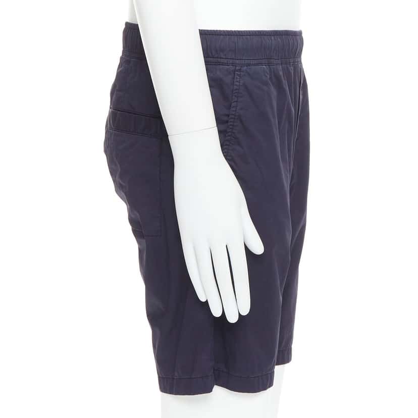 Bottega Veneta Pocketed Casual Shorts Navy Cotton Very good condition - Model View