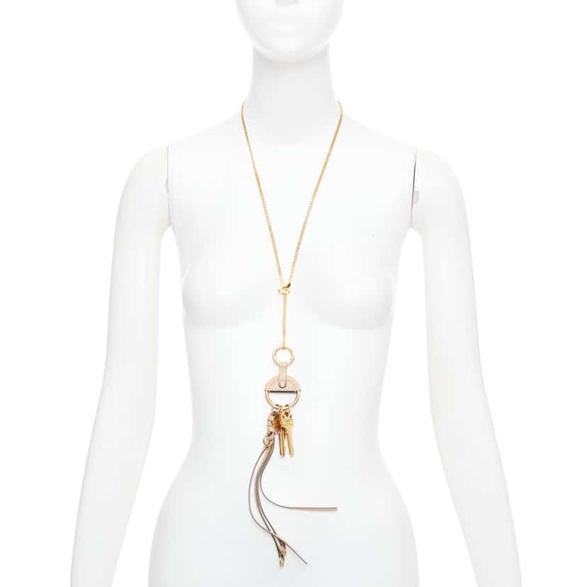 Chloe Nicole Beige Leather Good condition - Front View