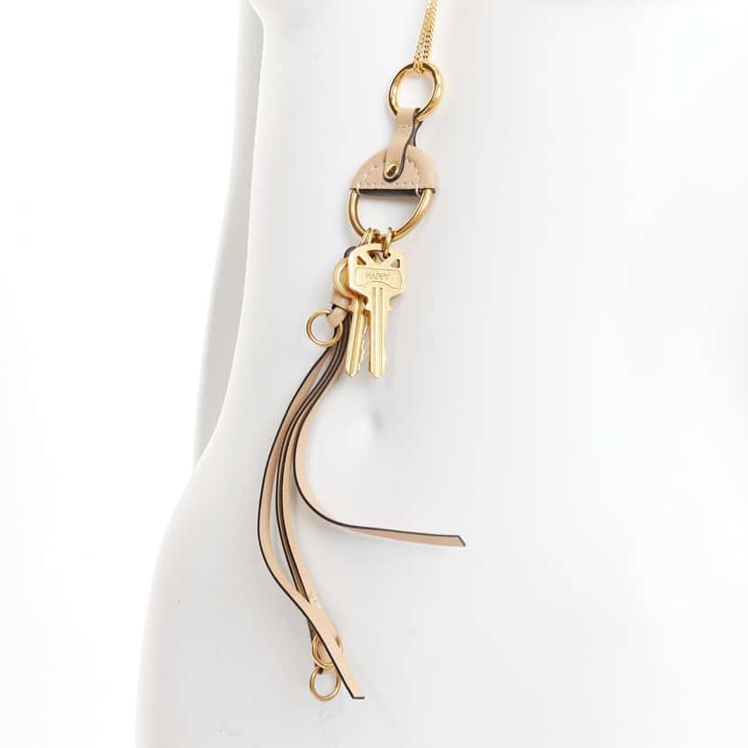 Chloe Nicole Beige Leather Good condition - Back View