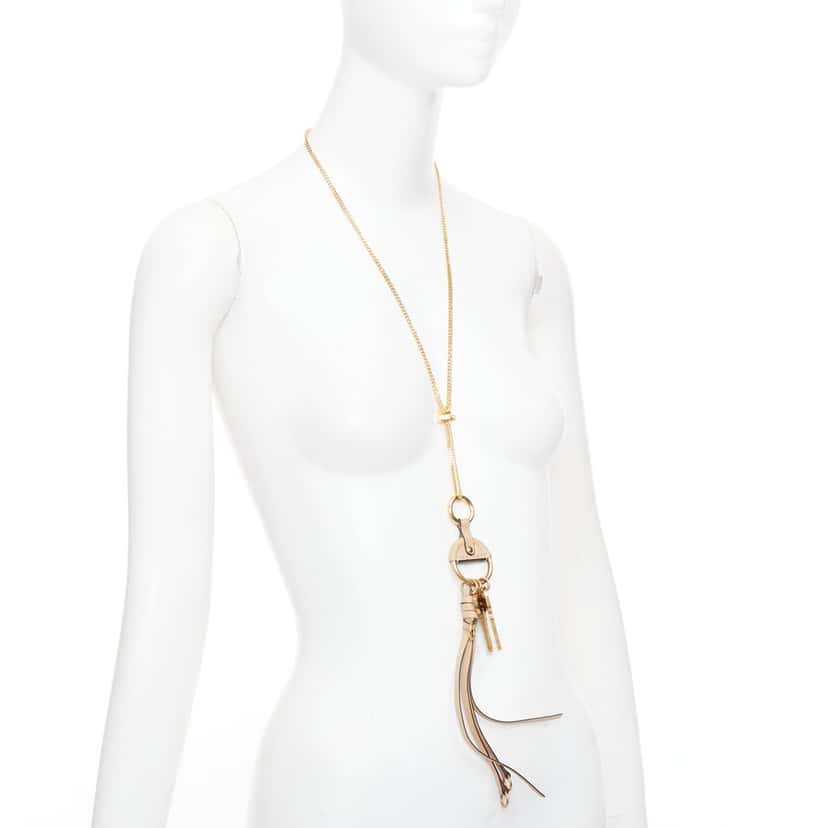 Chloe Nicole Beige Leather Good condition - Inside View