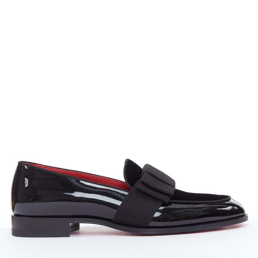 Christian Louboutin Styleeto Black Leather Never worn - Front View