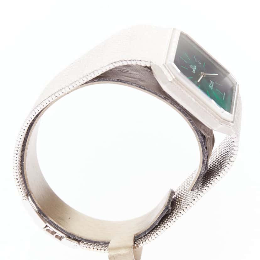 Omega De Ville "Emerald" Emerald Dial Silver Metal Good condition - Inside View