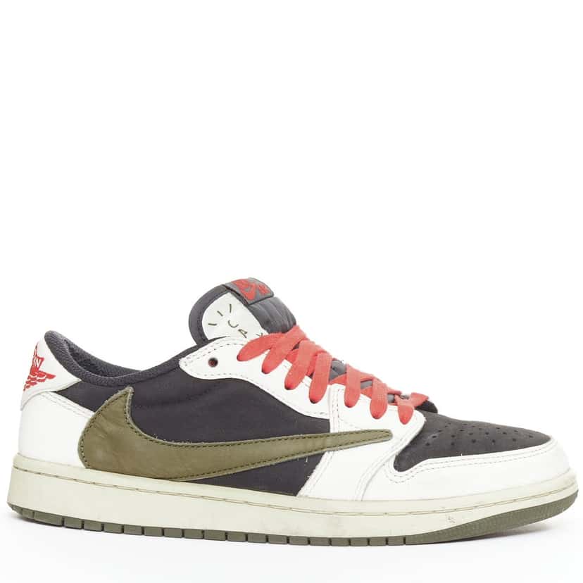 Nike Air Jordan 1 Retro Low OG SP Green Leather Fair condition - Front View