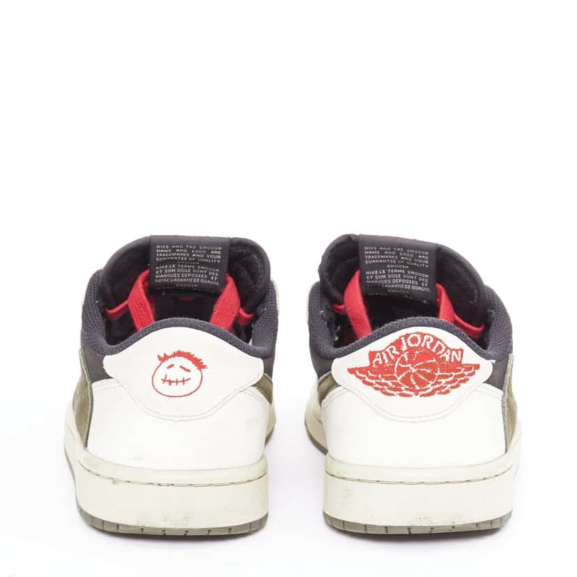 Nike Air Jordan 1 Retro Low OG SP Green Leather Fair condition - Box View