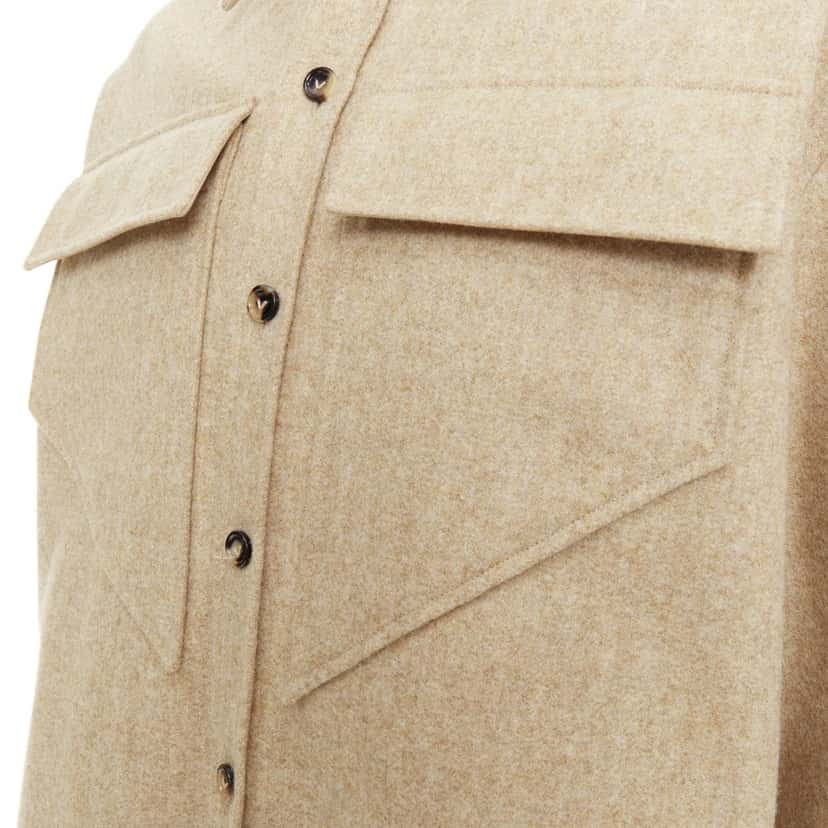 Bottega Veneta Product Beige Wool Very good condition - Back View