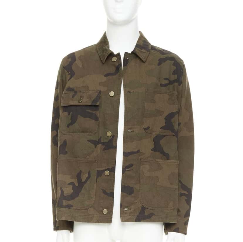 Louis Vuitton Chore Coat Green Denim Very good condition - Inside View